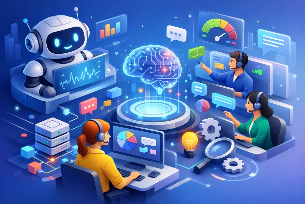 How AI Analytics for Support Teams Works